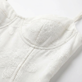 Aiselle | Women Dress With Sheer Floral Overlay | Maxi