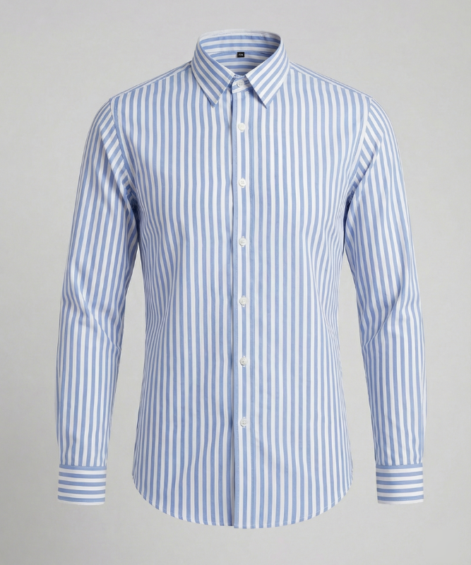 Aldric | Men's Striped Button-Down Shirt