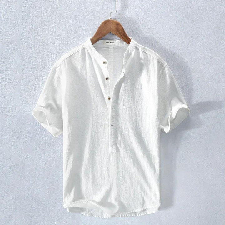 Bastian | Men's Short Sleeve Popover Shirt