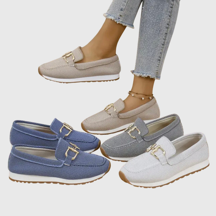 Brynn | Women's Casual Buckle Slip-On Loafers
