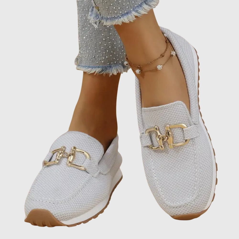 Brynn | Women's Casual Buckle Slip-On Loafers