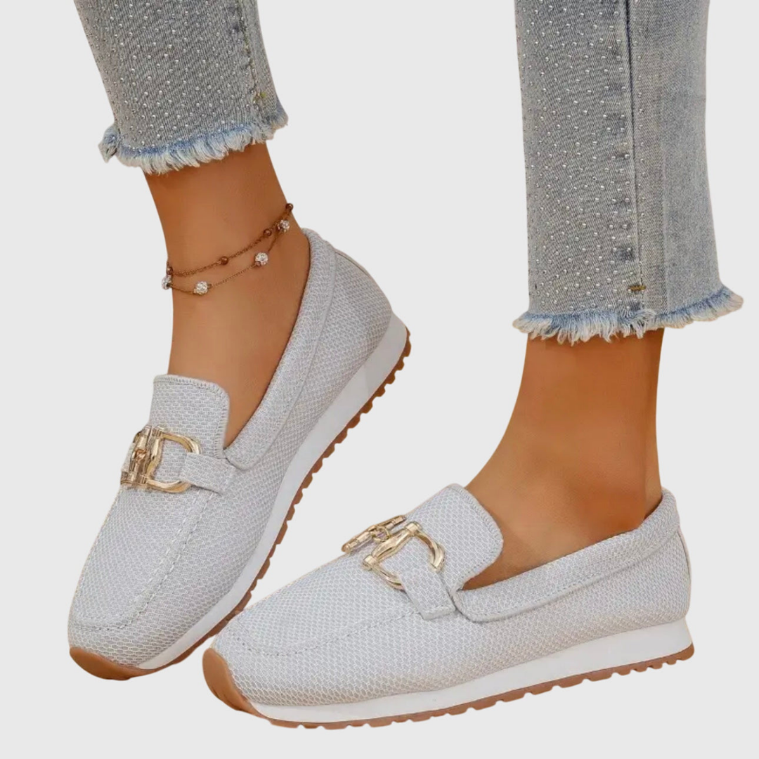 Brynn | Women's Casual Buckle Slip-On Loafers