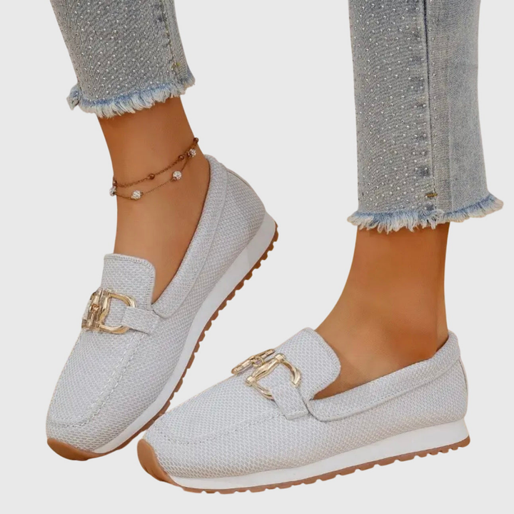 Brynn | Women's Casual Buckle Slip-On Loafers