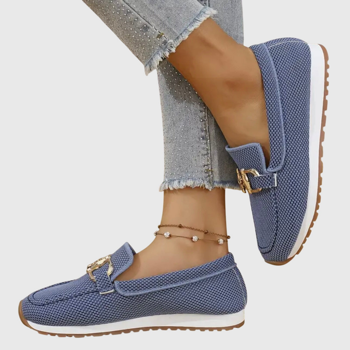 Brynn | Women's Casual Buckle Slip-On Loafers