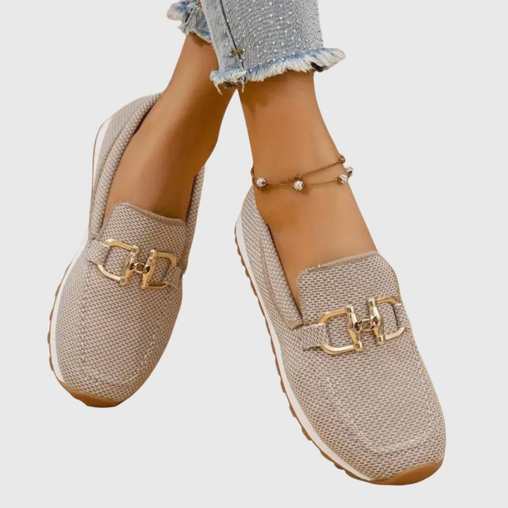 Brynn | Women's Casual Buckle Slip-On Loafers