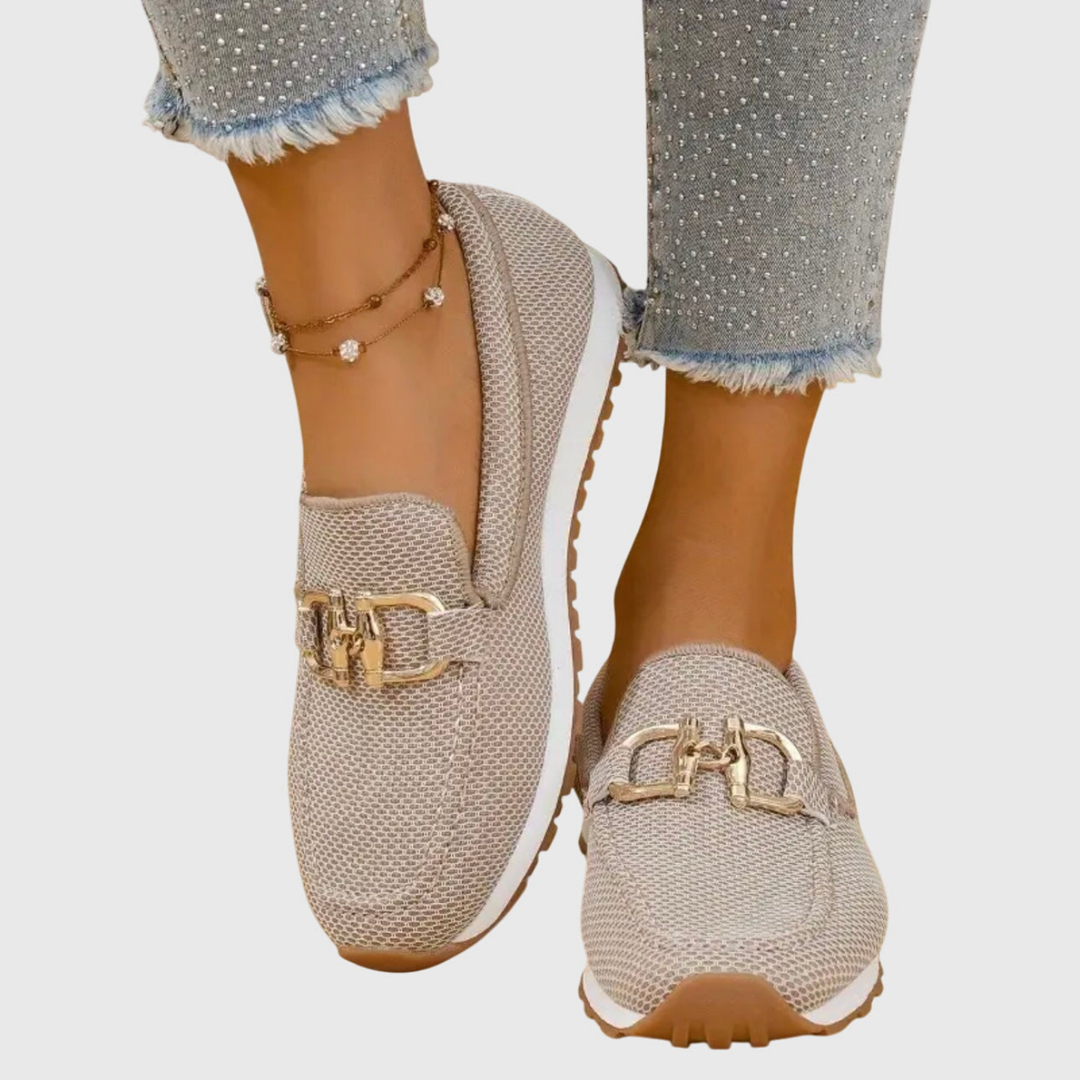 Brynn | Women's Casual Buckle Slip-On Loafers
