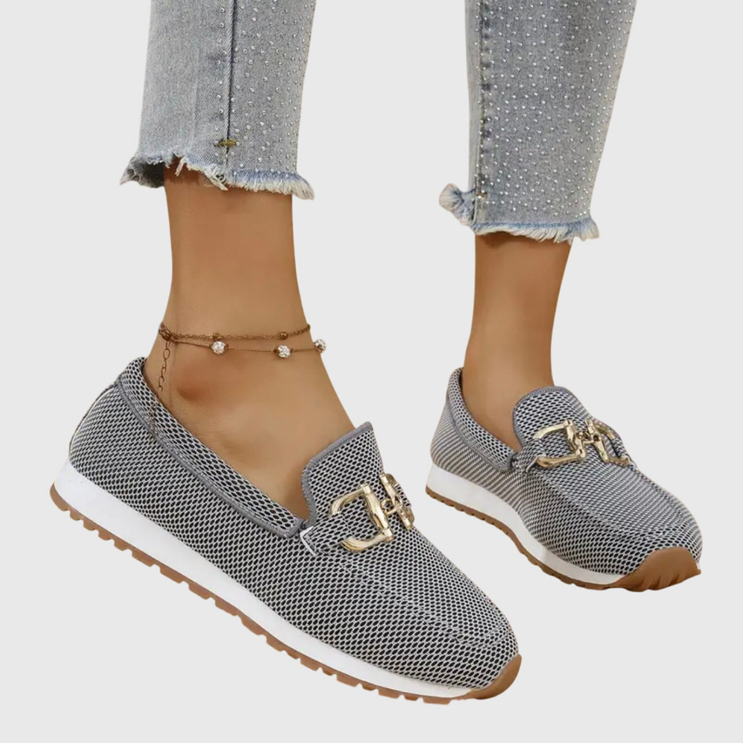 Brynn | Women's Casual Buckle Slip-On Loafers