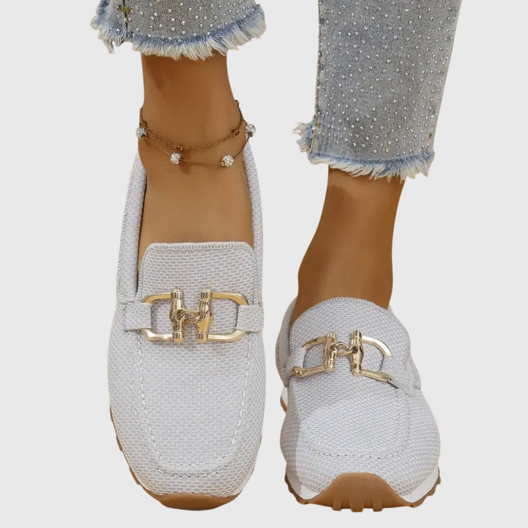 Brynn | Women's Casual Buckle Slip-On Loafers