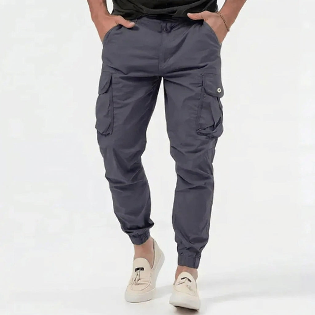 Caius | Men's Lightweight Cargo Jogger Trousers