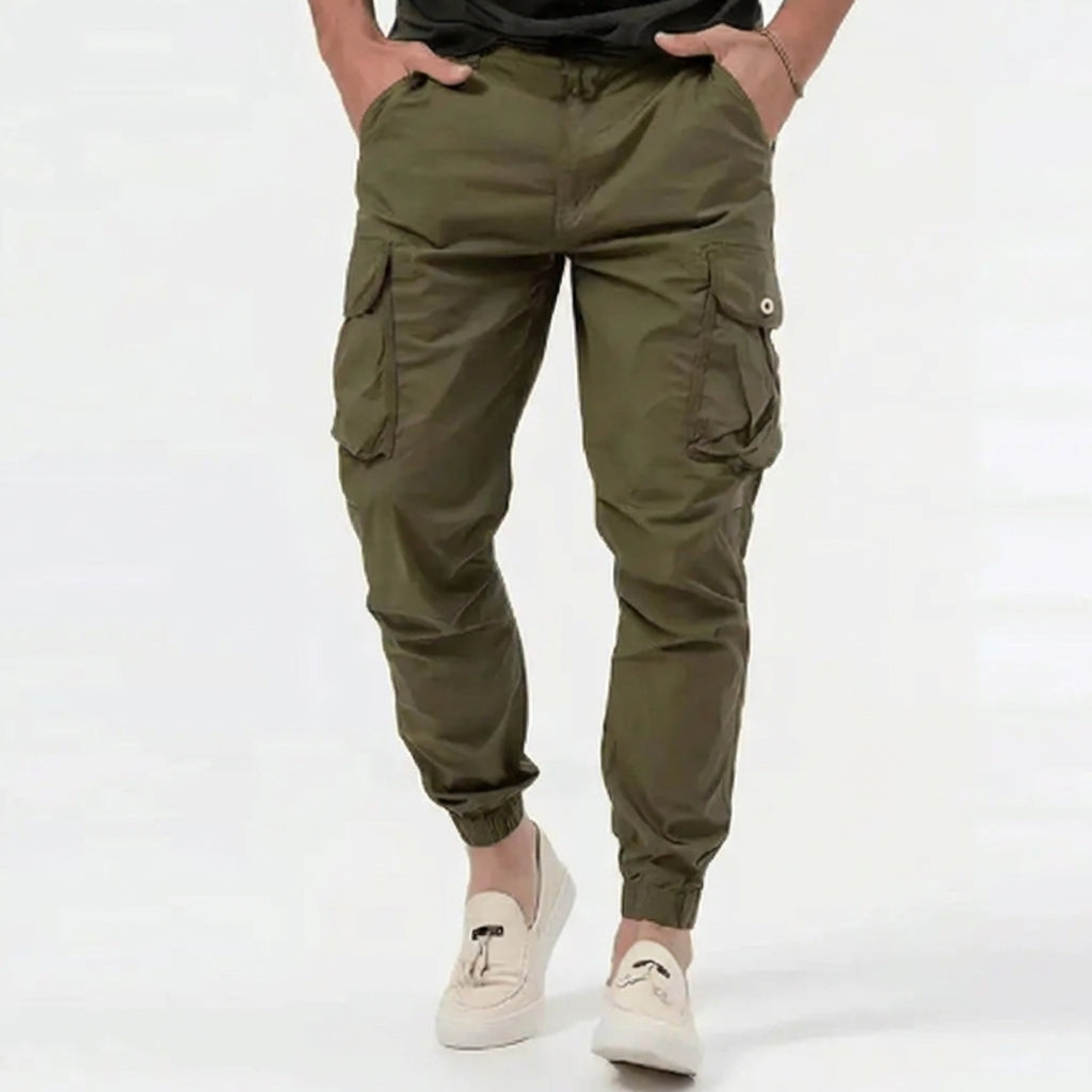 Caius | Men's Lightweight Cargo Jogger Trousers