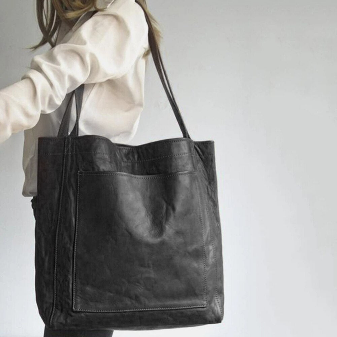 Callum | Women's Leather Large Shoulder Tote Bag