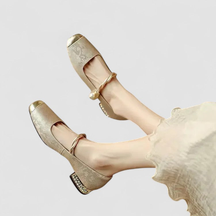 Corinna | Women's Mary Jane Block Heels