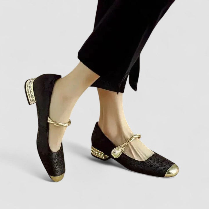Corinna | Women's Mary Jane Block Heels