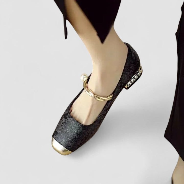 Corinna | Women's Mary Jane Block Heels