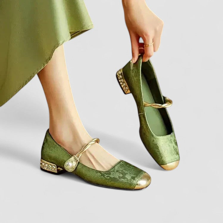 Corinna | Women's Mary Jane Block Heels