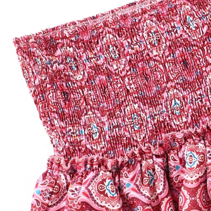 Fleur | Women's Tiered Ruffle Mini Skirt