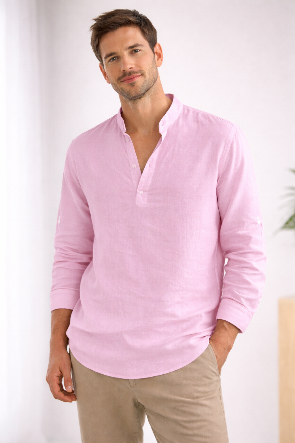 Florian | Men's Casual Popover Shirt