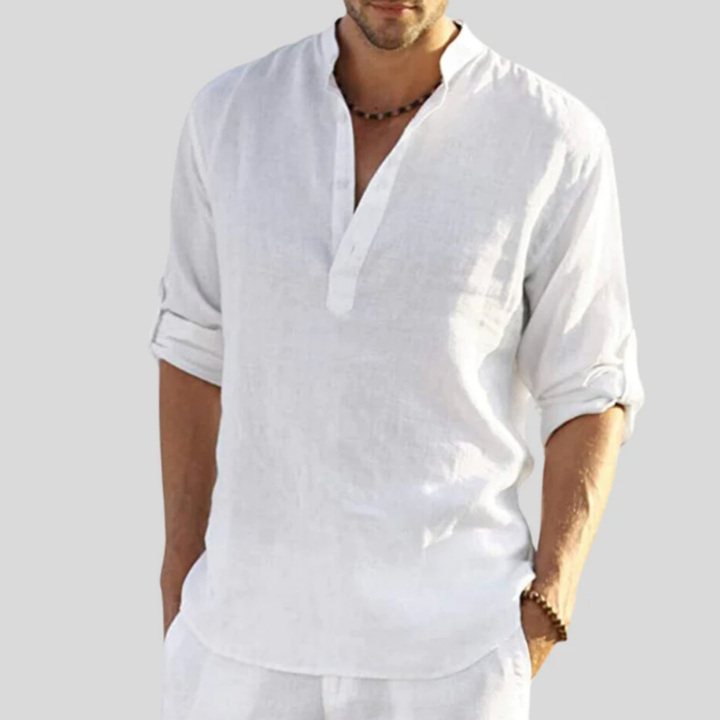 Florian | Men's Casual Popover Shirt