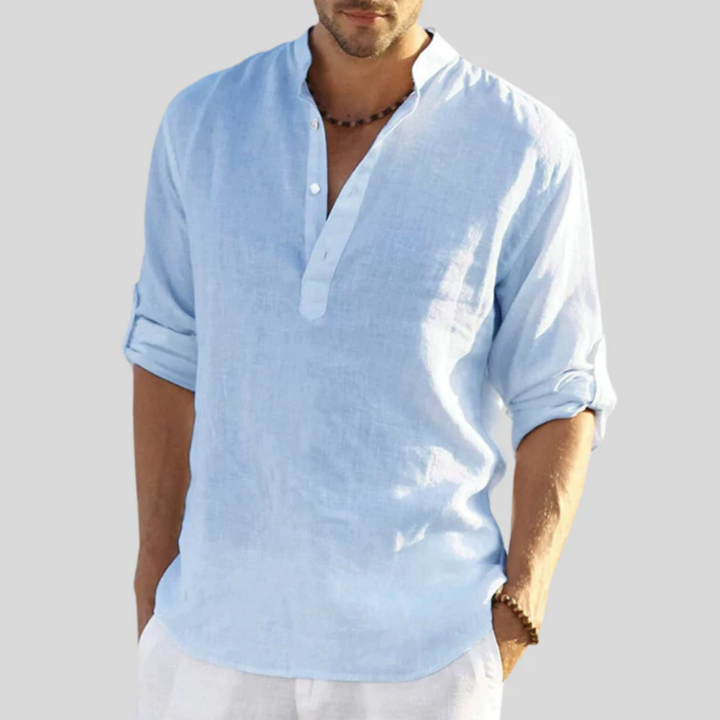 Florian | Men's Casual Popover Shirt