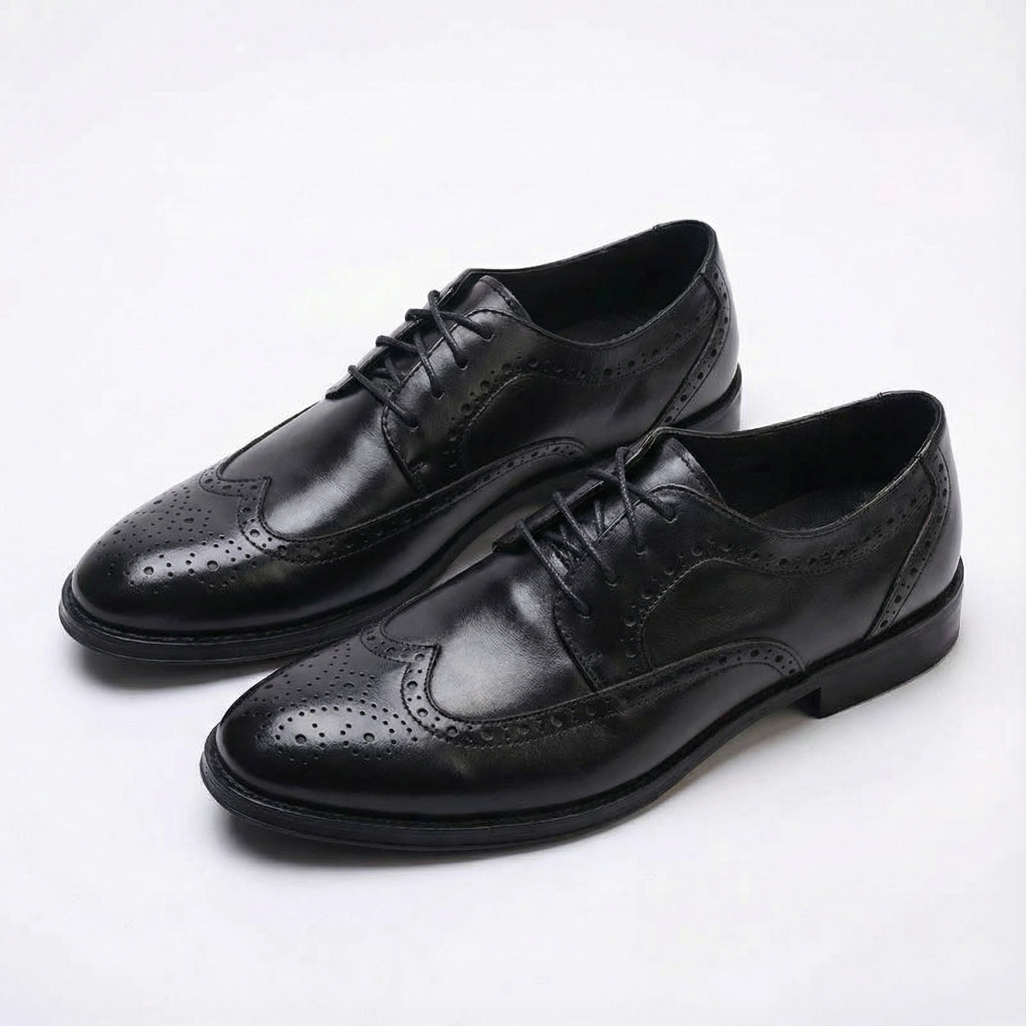 George | Men's Oxford Shoes With Brogue Detail And Wingtip Design | Classic