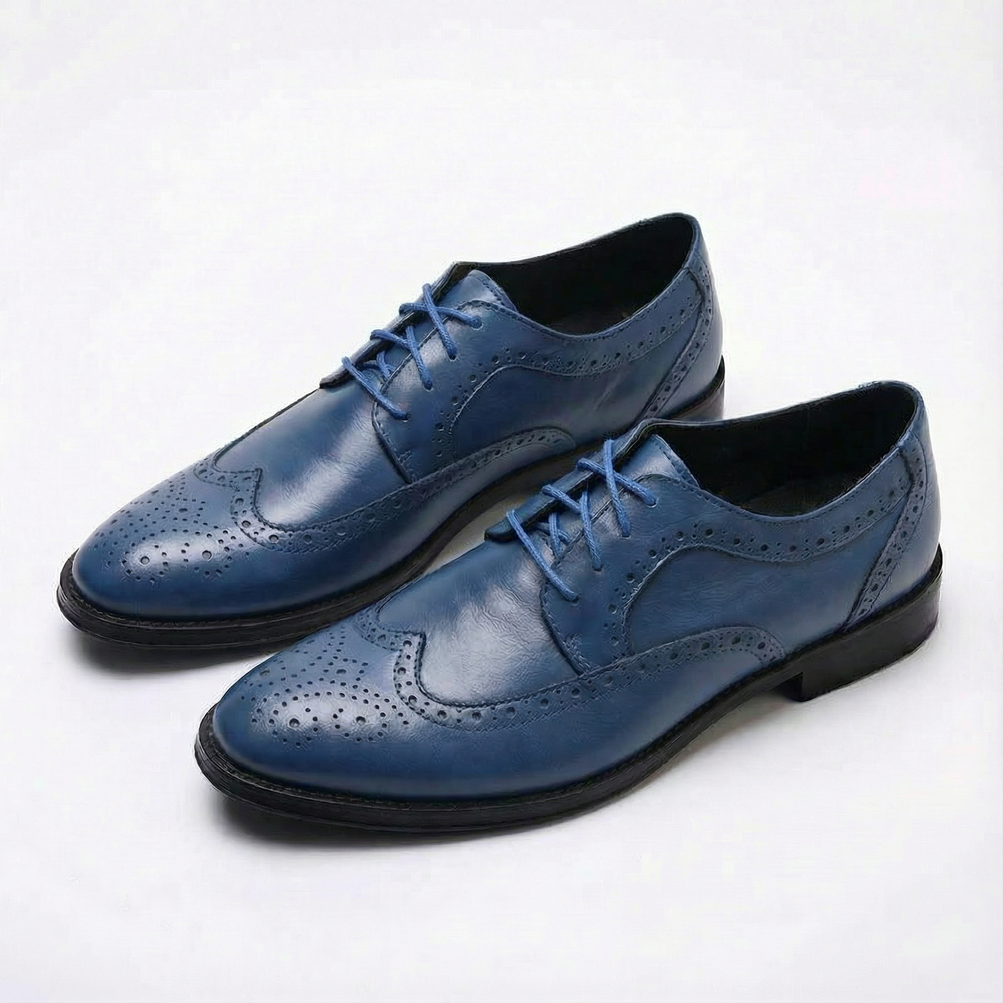 George | Men's Oxford Shoes With Brogue Detail And Wingtip Design | Classic