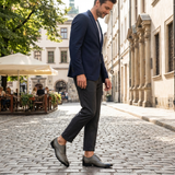 George | Men's Oxford Shoes With Cap Toe And Burnished Finish | Distinguished