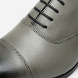 George | Men's Oxford Shoes With Cap Toe And Burnished Finish | Distinguished