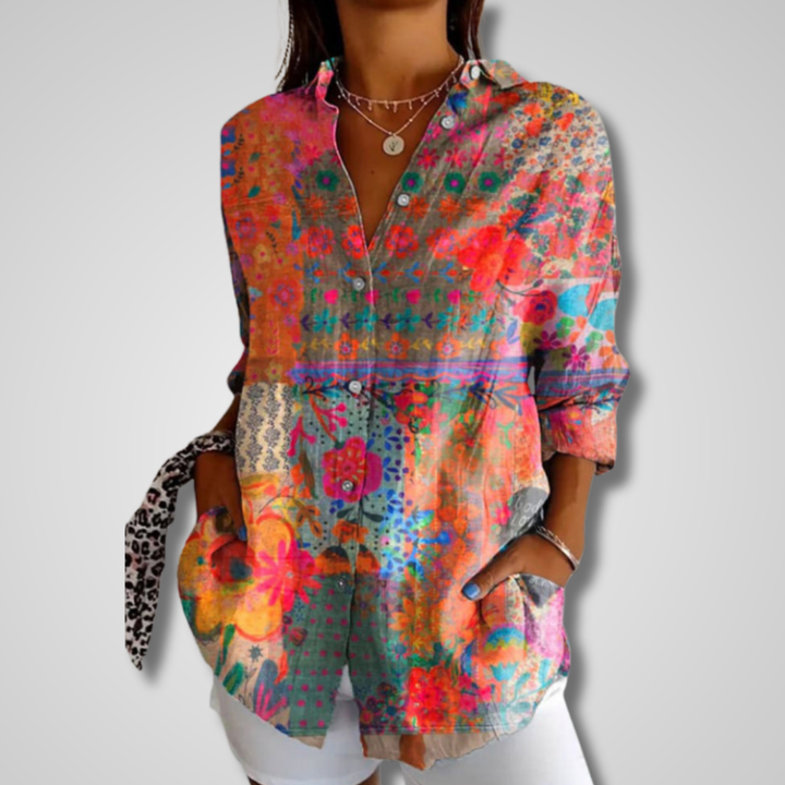 Goldie | Women's Casual Collared Blouse