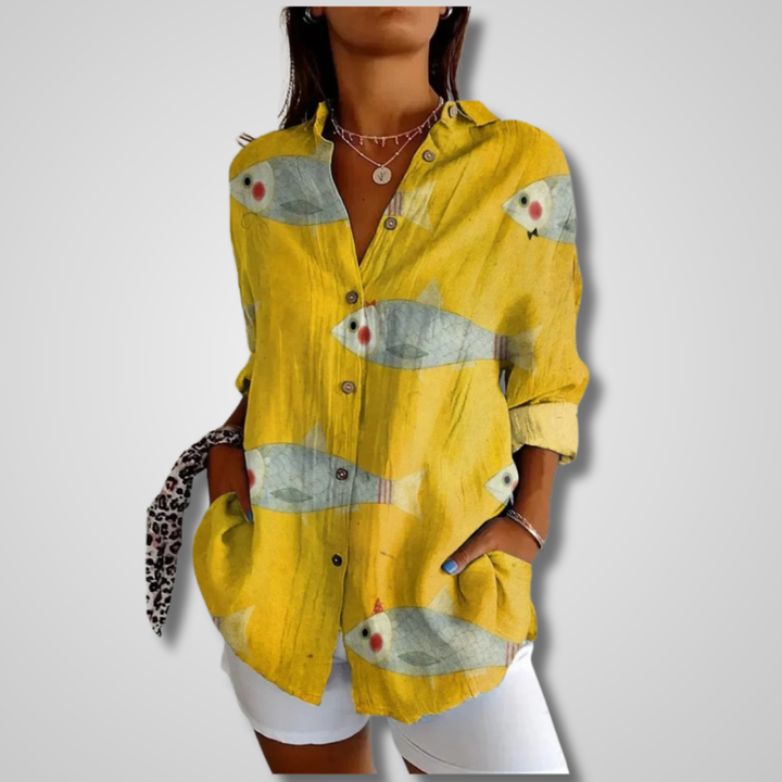 Goldie | Women's Casual Collared Blouse