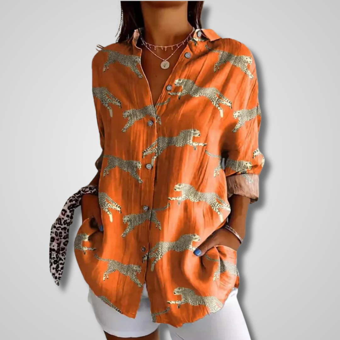 Goldie | Women's Casual Collared Blouse