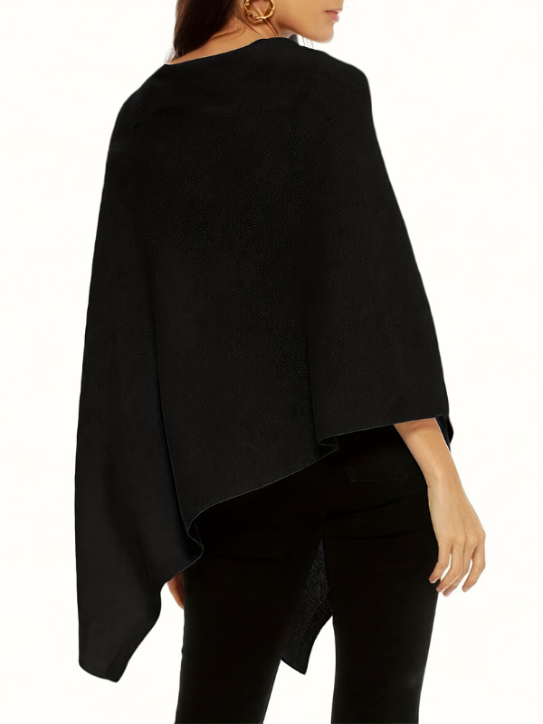 Harlow | Women's Oversized Poncho Shirt