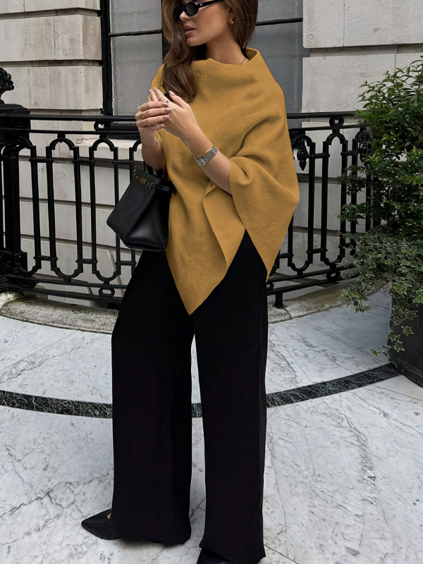 Harlow | Women's Oversized Poncho Shirt