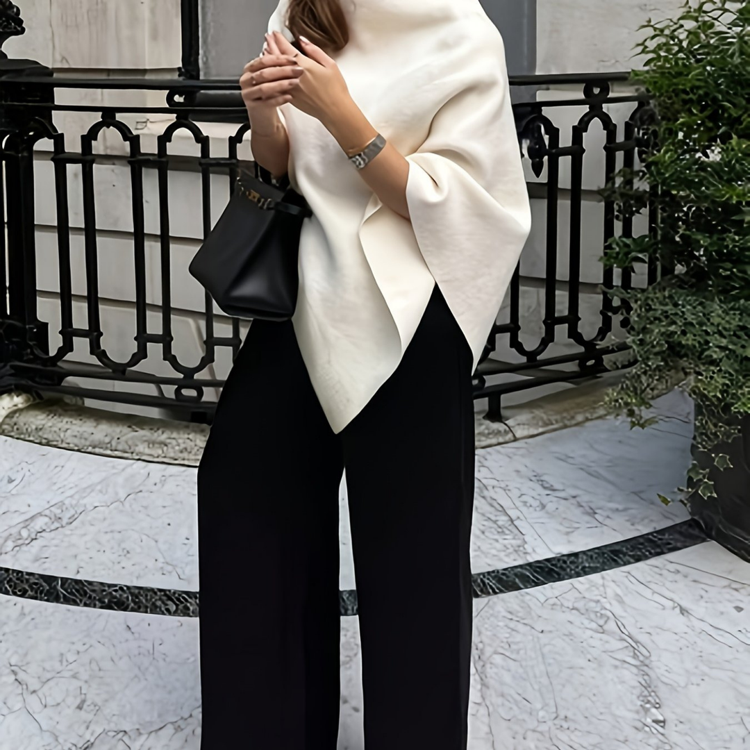 Harlow | Women's Oversized Poncho Shirt