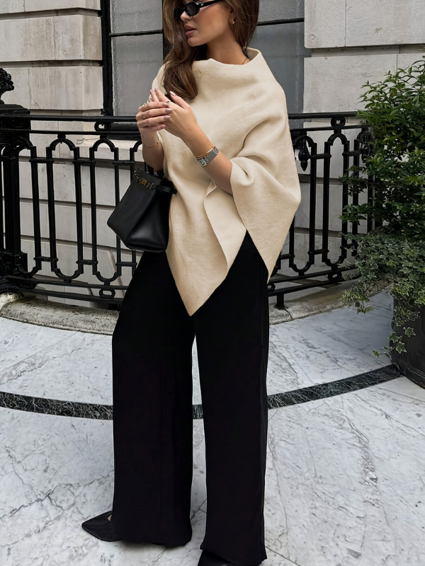 Harlow | Women's Oversized Poncho Shirt