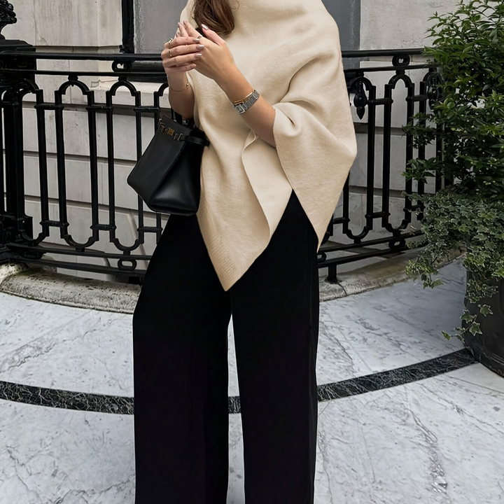 Harlow | Women's Oversized Poncho Shirt