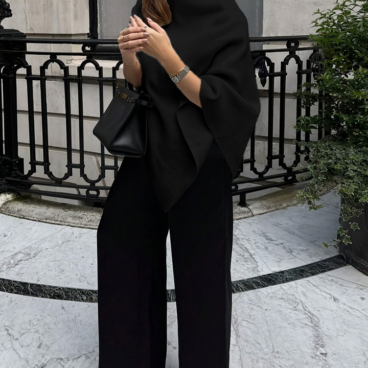 Harlow | Women's Oversized Poncho Shirt