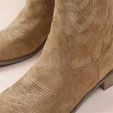 Hazel | Women Boots With Western Stitching | Cowboy