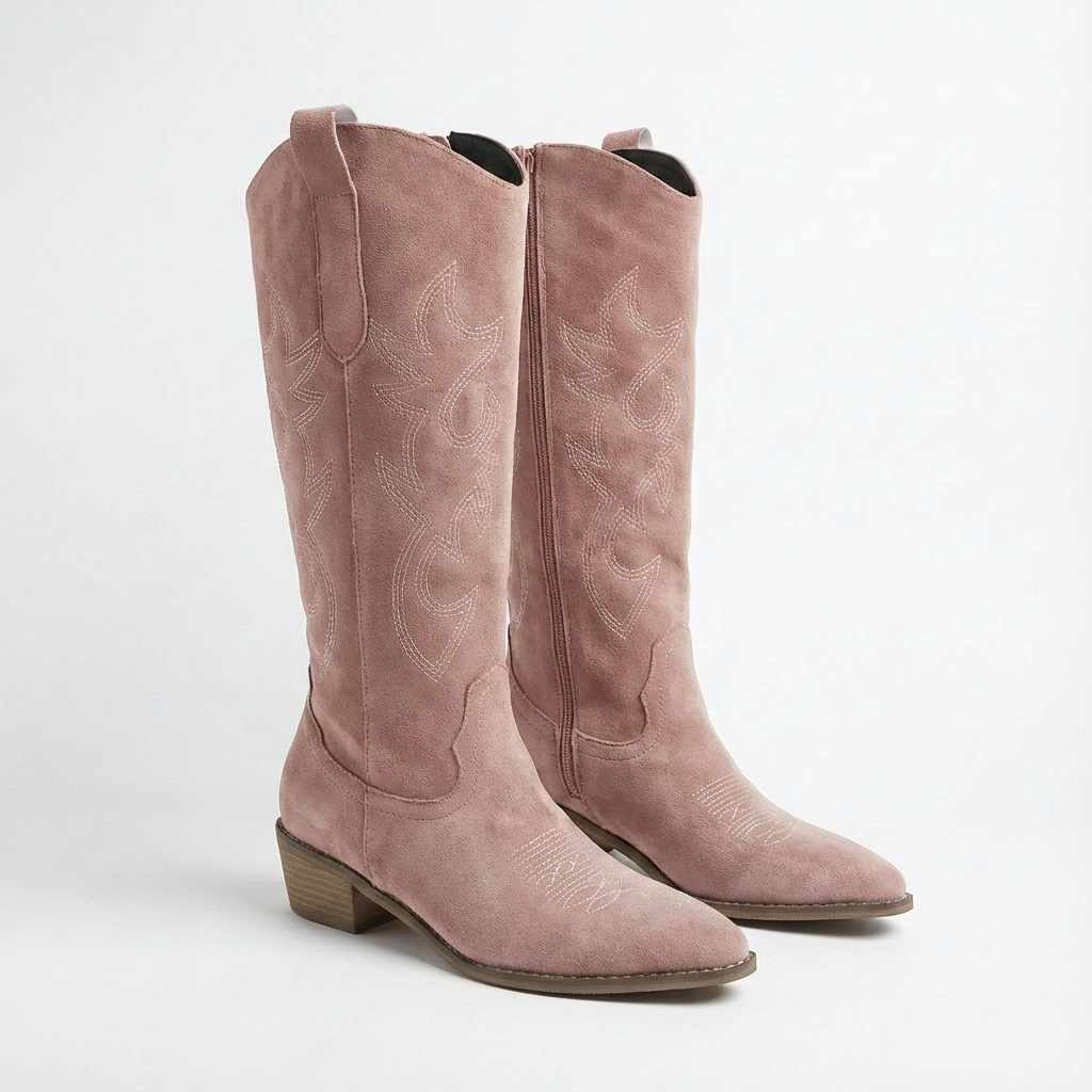 Hazel | Women Boots With Western Stitching | Cowboy