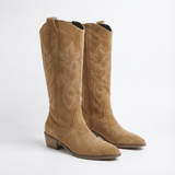 Hazel | Women Boots With Western Stitching | Cowboy