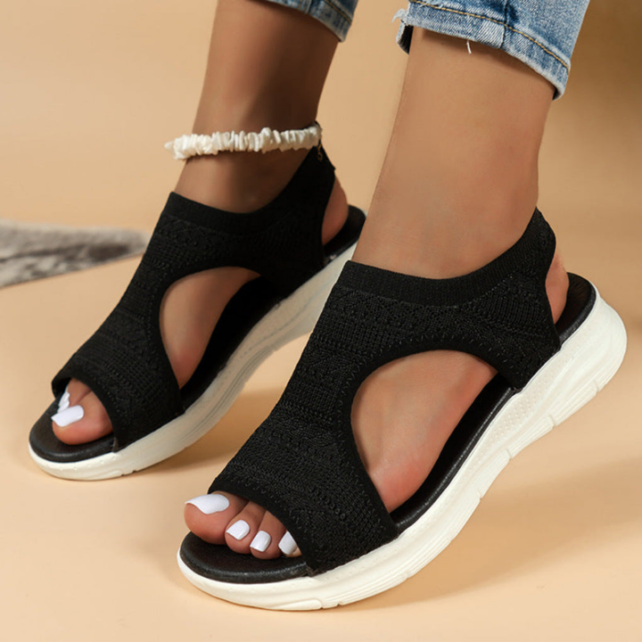 Jolene | Women's Breathable Cut-Out Open Toe Sport Sandals