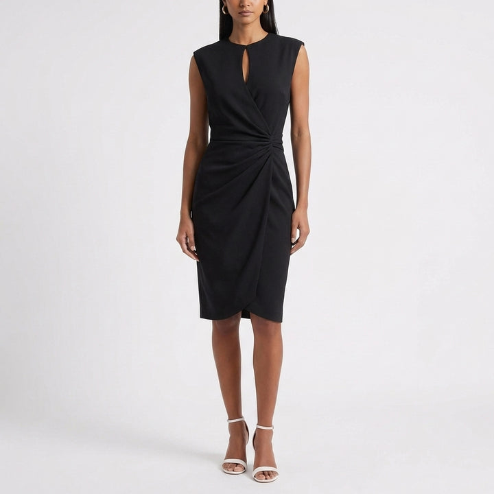 Jolene | Women's Breathable Sleeveless Keyhole Midi Dress