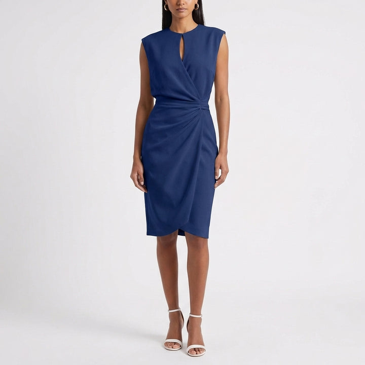 Jolene | Women's Breathable Sleeveless Keyhole Midi Dress