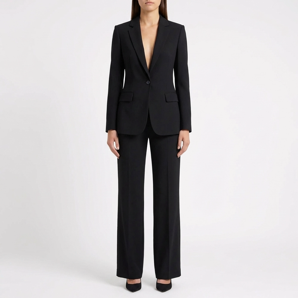 Jolene | Women's Breathable Tailored Wide-Leg Trouser Suit