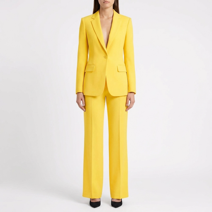 Jolene | Women's Breathable Tailored Wide-Leg Trouser Suit
