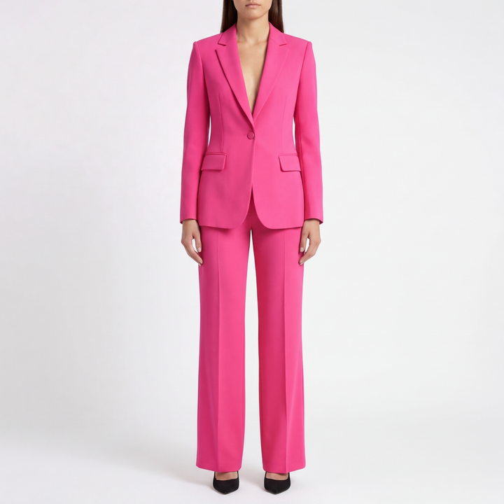 Jolene | Women's Breathable Tailored Wide-Leg Trouser Suit