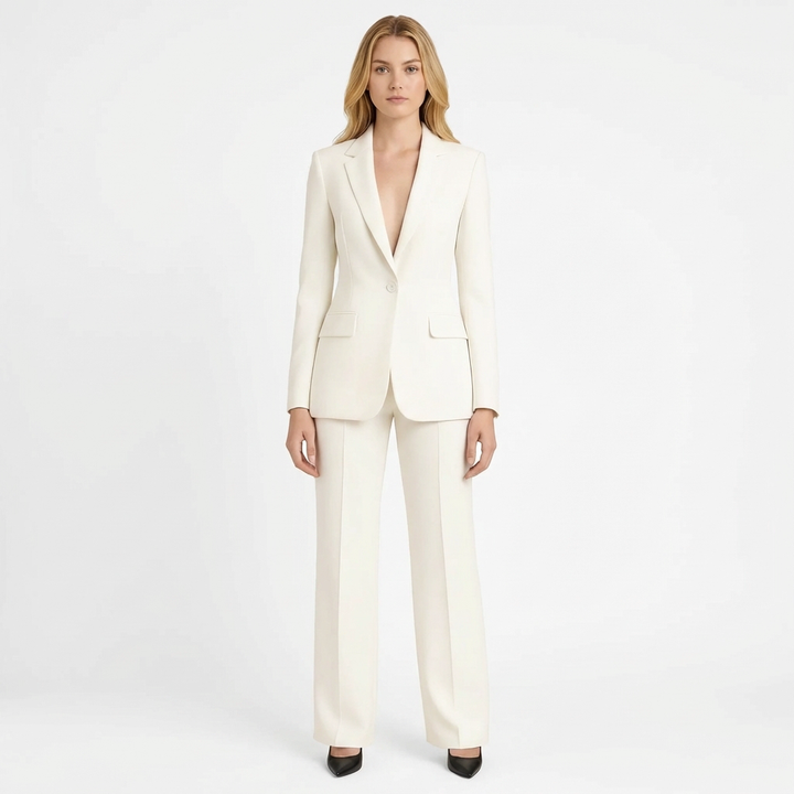 Jolene | Women's Breathable Tailored Wide-Leg Trouser Suit