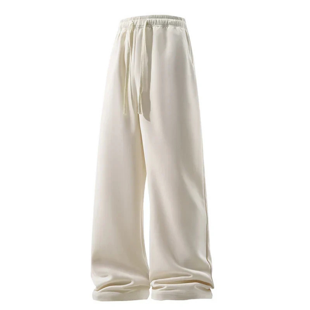 Jolene | Women's Cotton-Blend Wide-Leg Sweatpants