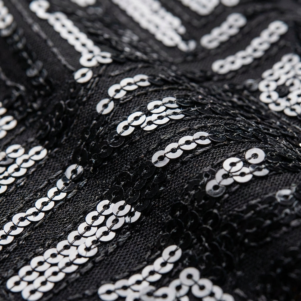 Jolene | Women's Sequin Flared Trousers Glamorous