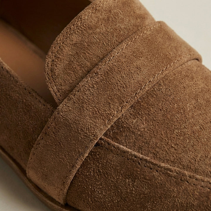 Jolene | Women's Suede Pointed Toe Flat Loafers