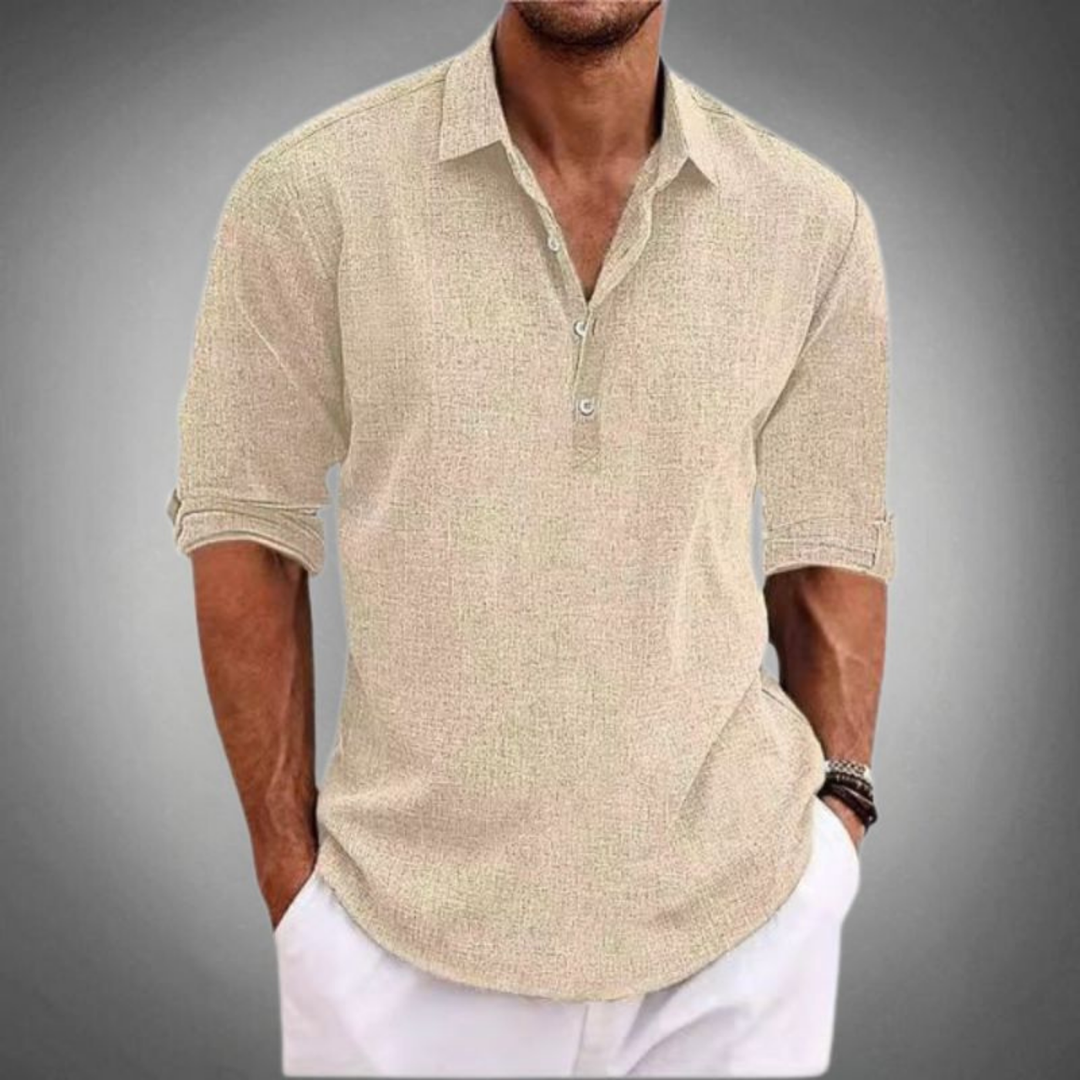 Leandro | Men's Casual Polo Collar Shirt